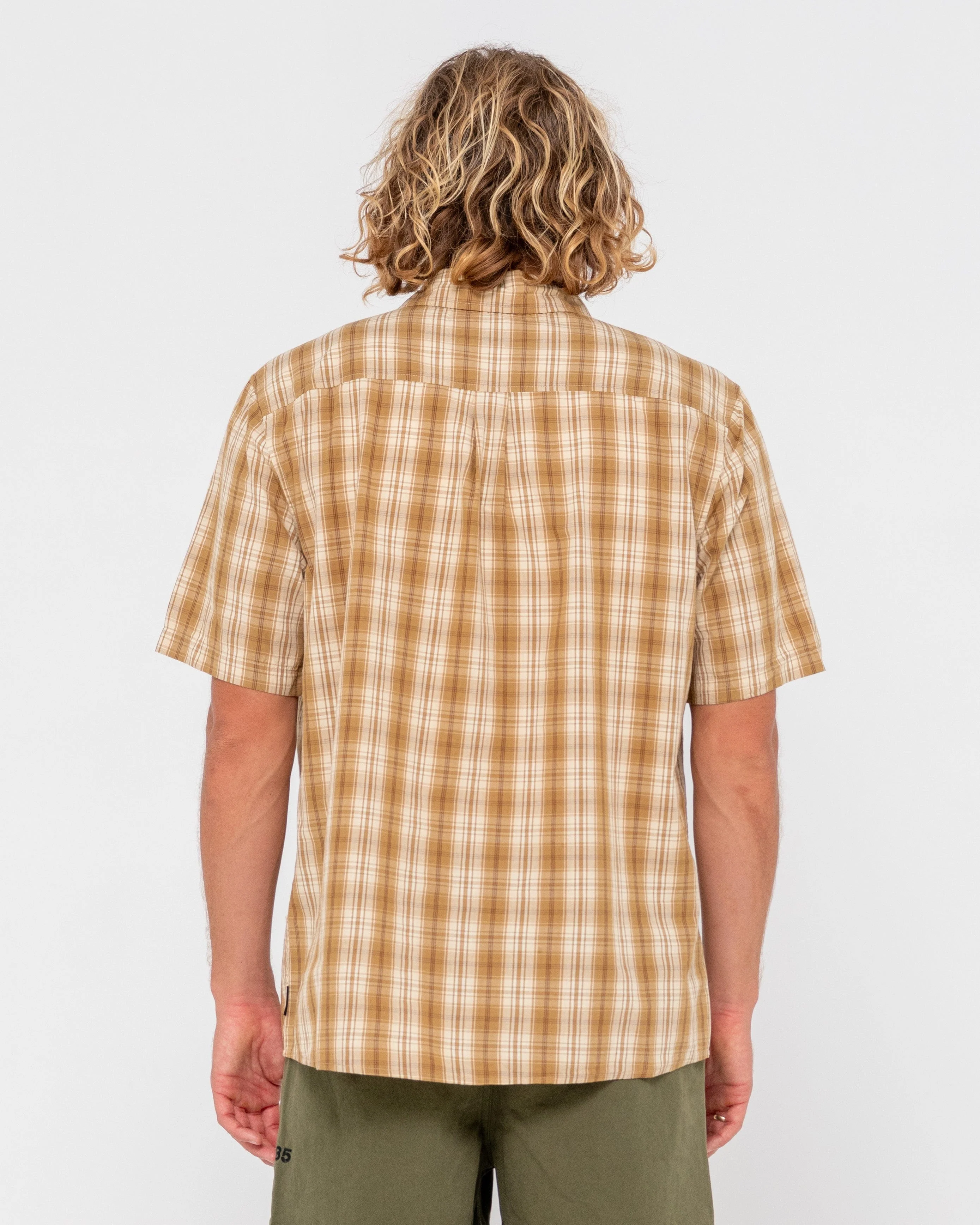 Datsun Check Short Sleeve Shirt - Image 7