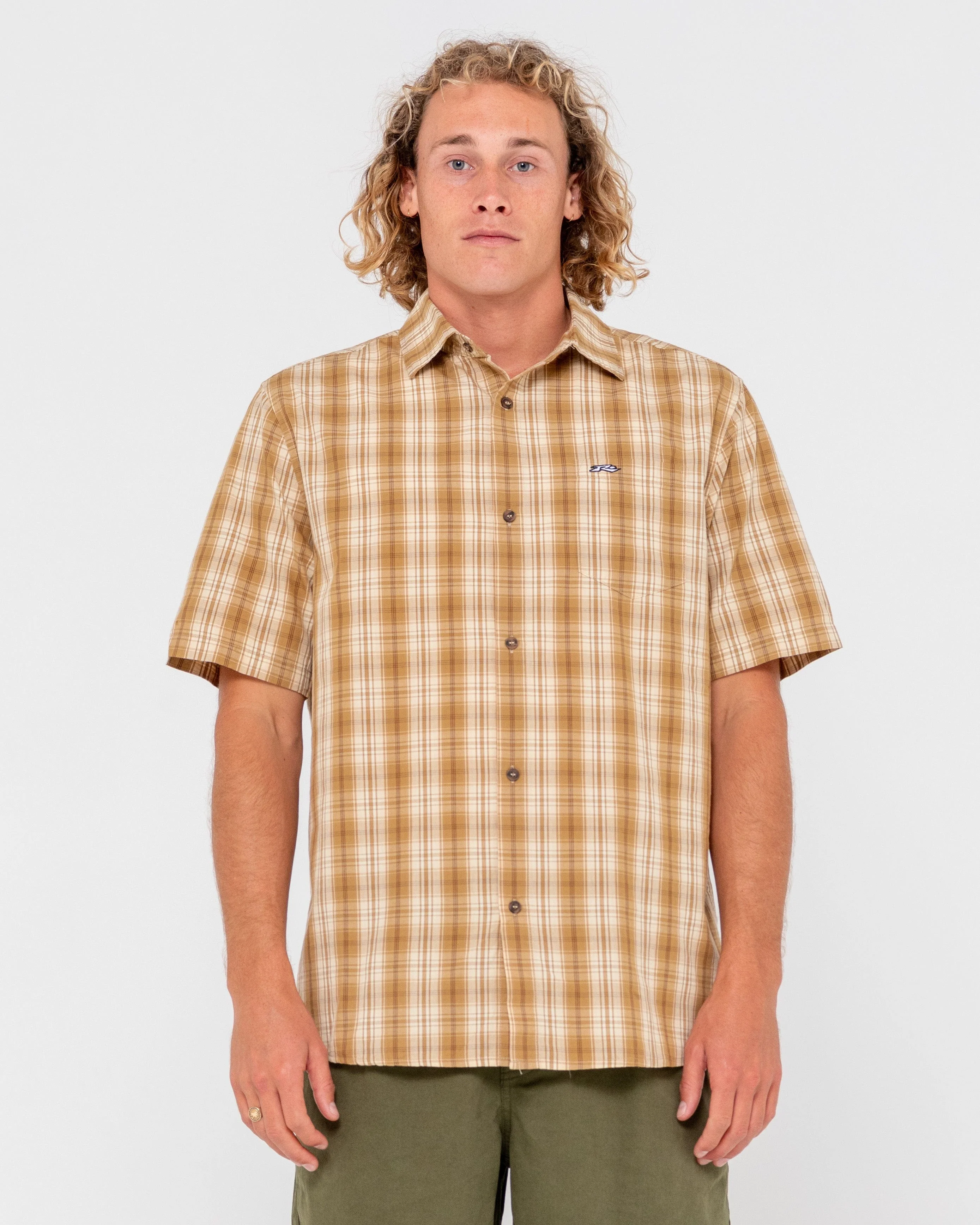 Datsun Check Short Sleeve Shirt - Image 9