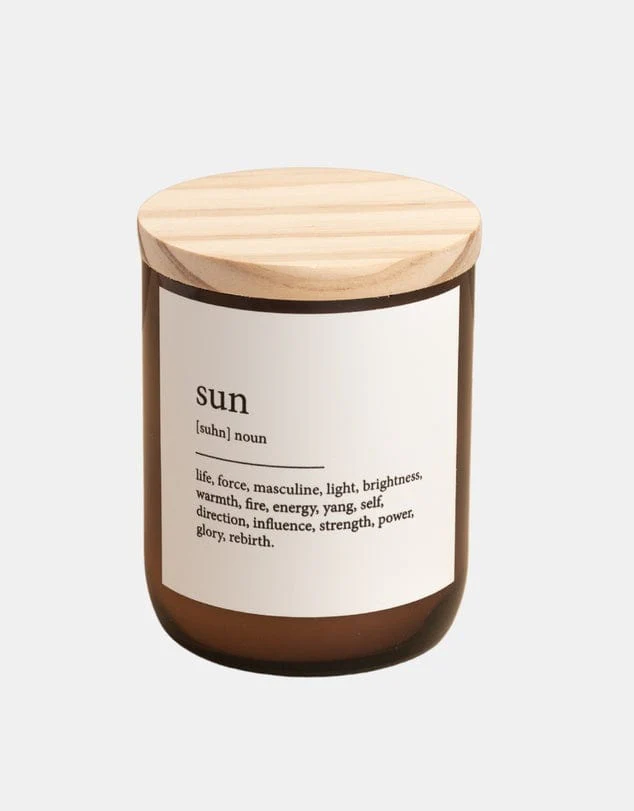 Dictionary Candle - Sun*