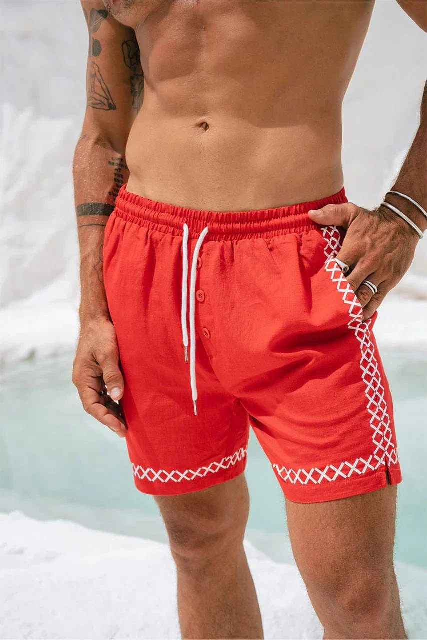 Runaway The Label Diego Short - Red - Image 3