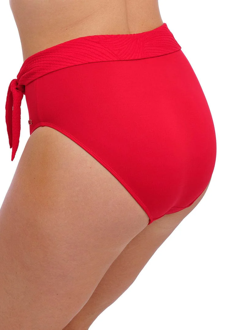 Fantasie Ottawa High Waist Bikini Brief - Red - Image 5
