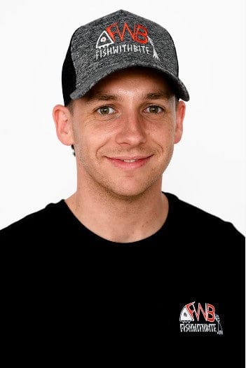 'FWB Logo' Cap with Mesh Back | Dark Grey Melange - Image 2