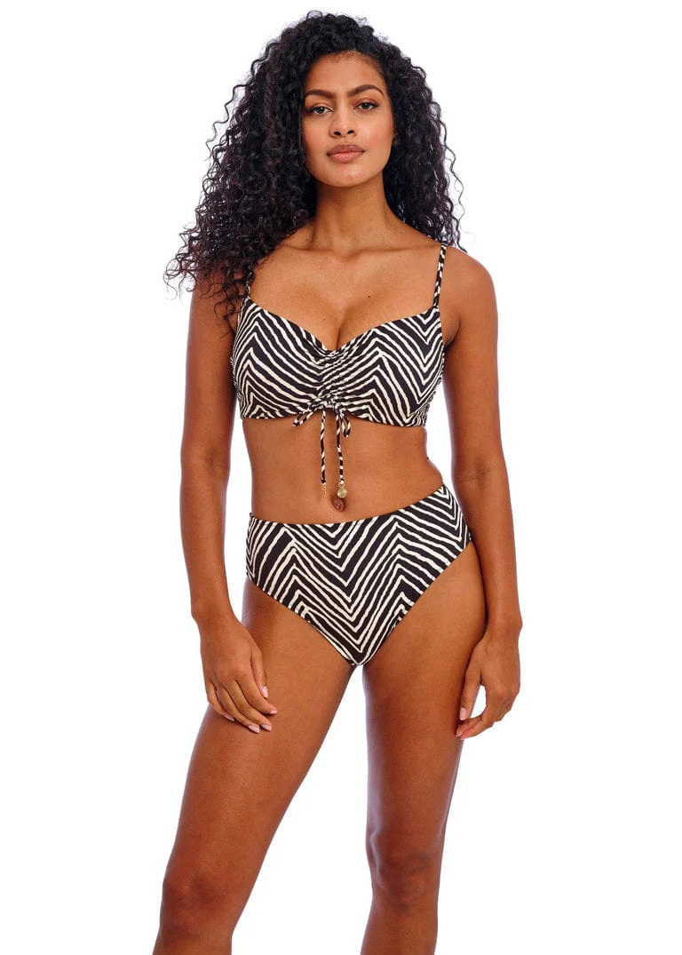 Fiji Falls High Waist Bikini - Black - Image 5