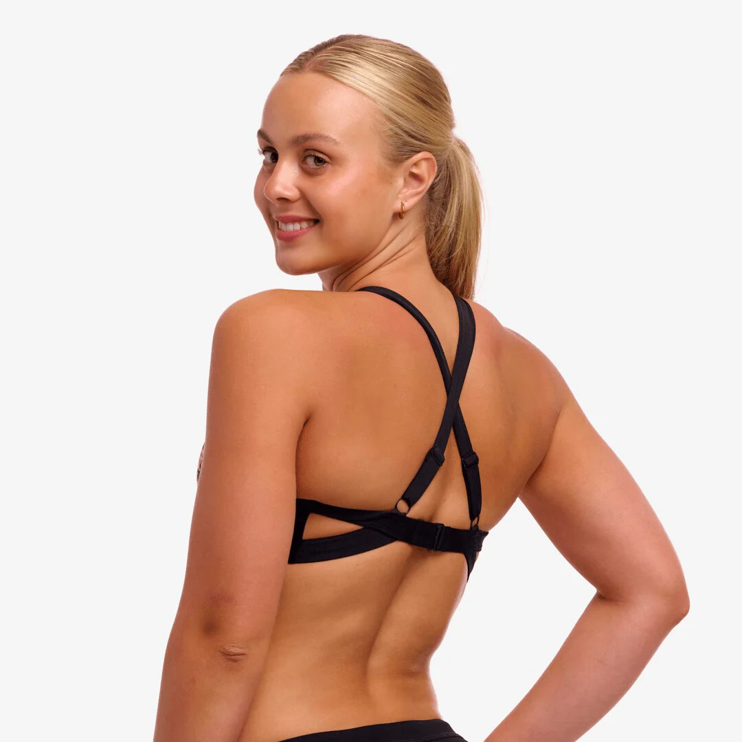 Funkita Ladies Hi Light Swim Top - Tipsy Tiger - Image 2