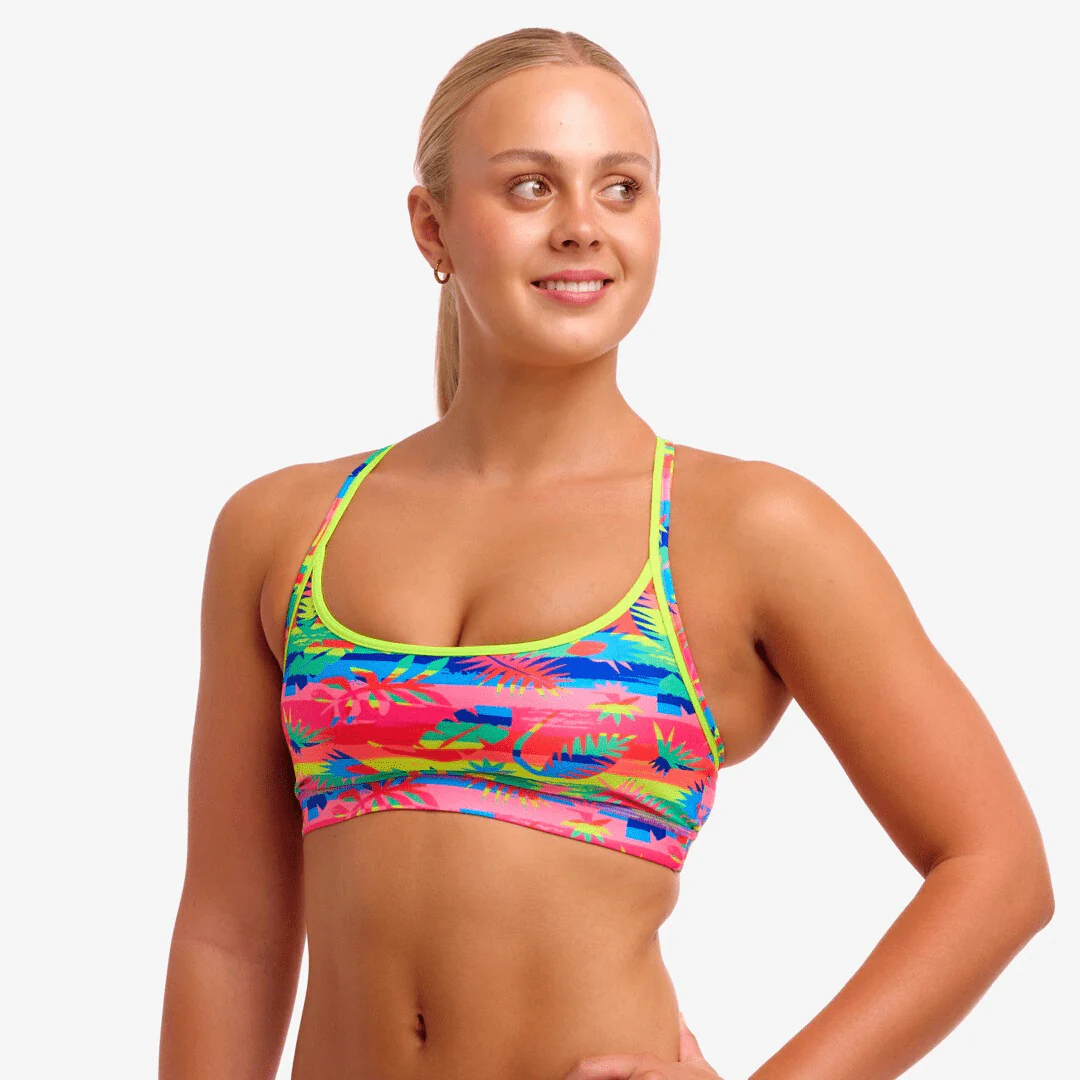 Funkita Ladies Sports Top - Free Foliage