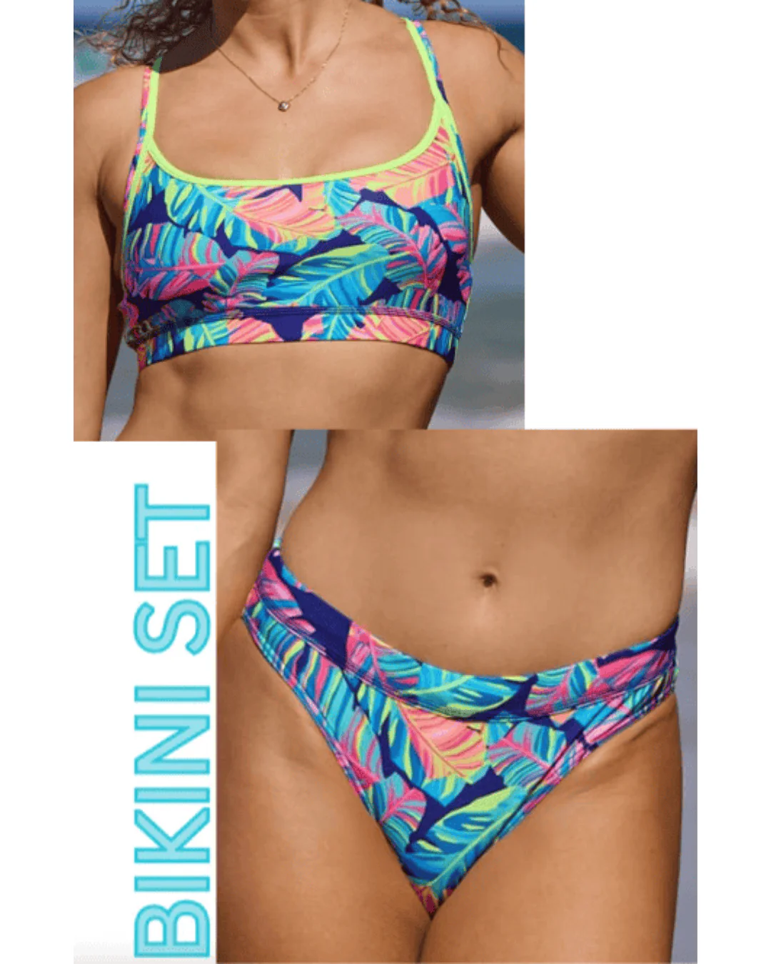 Funkita Ladies Sports Top and Brief - Leaving Today