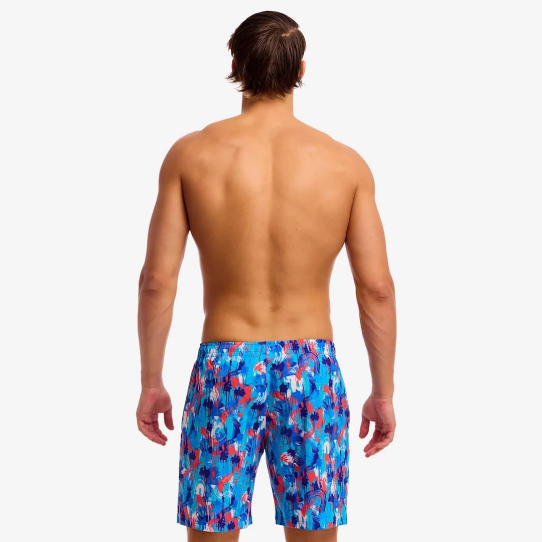 Funky Trunks Men's Long Johnny Short - Messy Messy Messy - Image 2