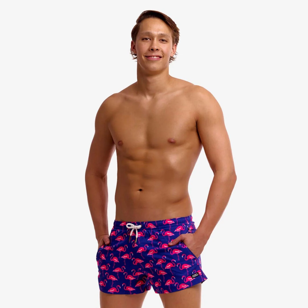 Funky Trunks Men's Shorty Shorts Short - Flocked Up