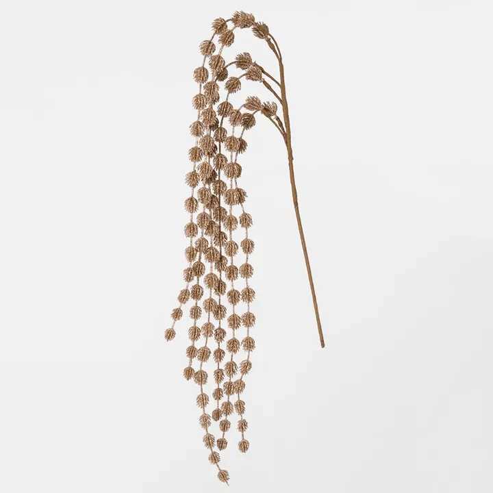 Hanging Glitter Stem - Gold