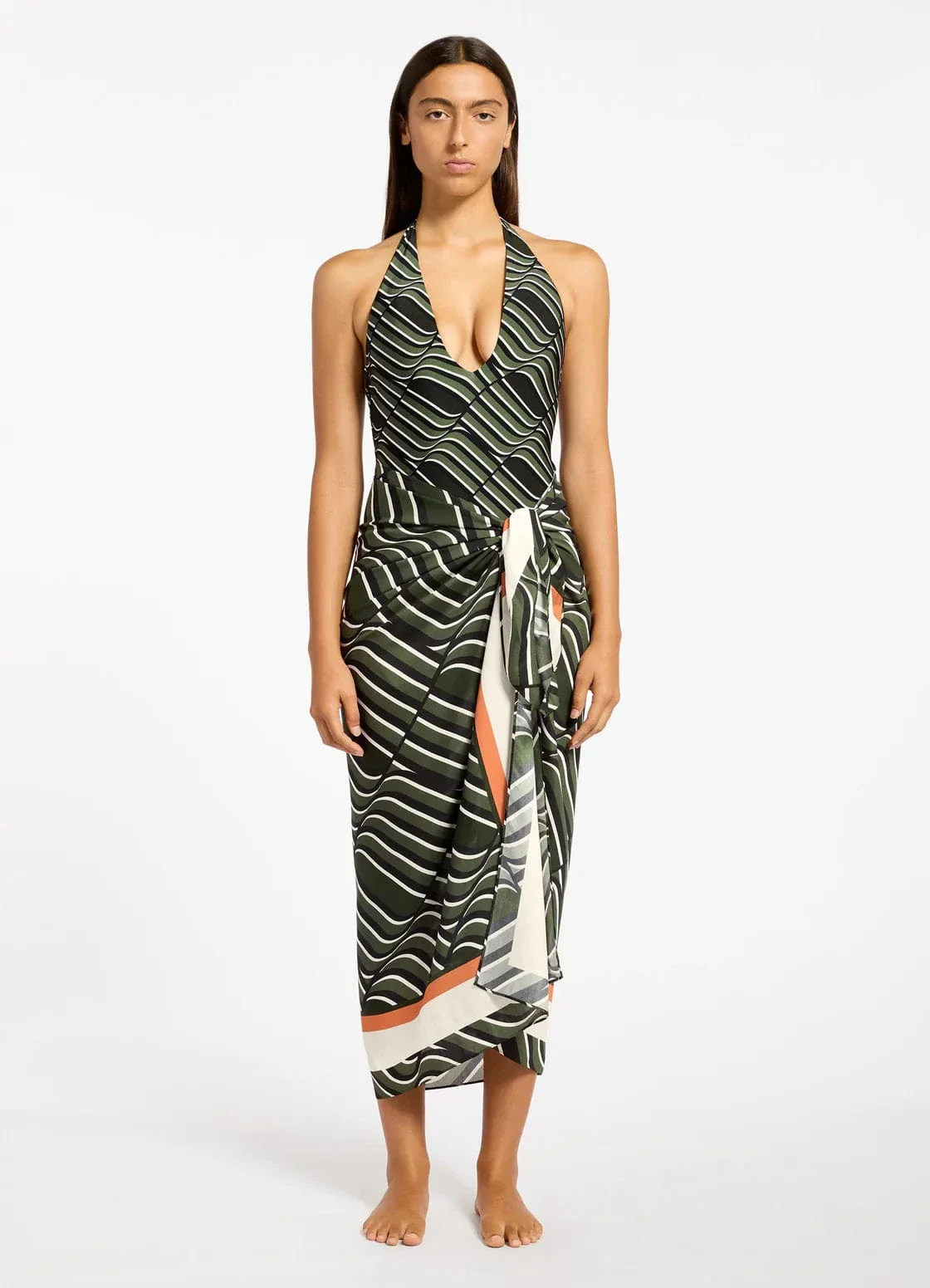 Jets Mirage Sarong- Cacti