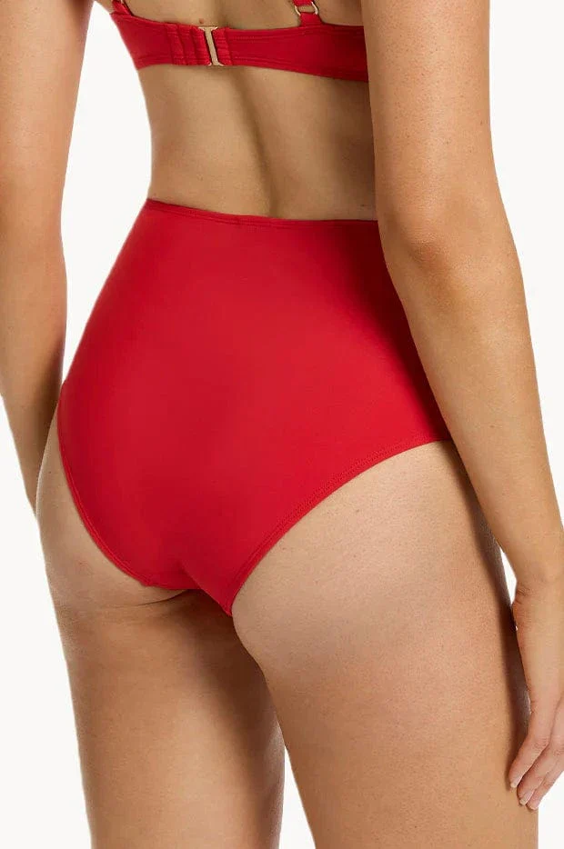 Jetset High Waist Pant - Rosso - Image 4