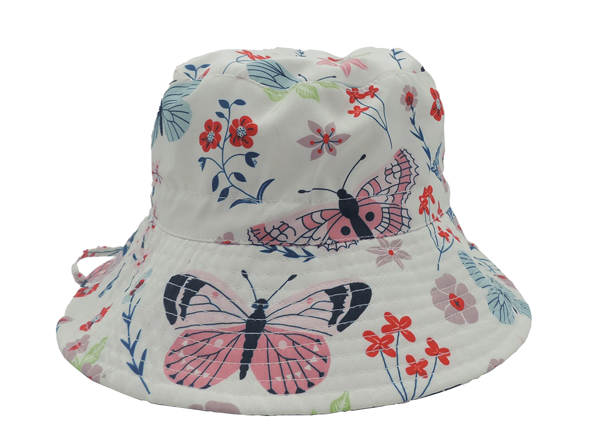 Kids Hat - Purple/ Butterfly