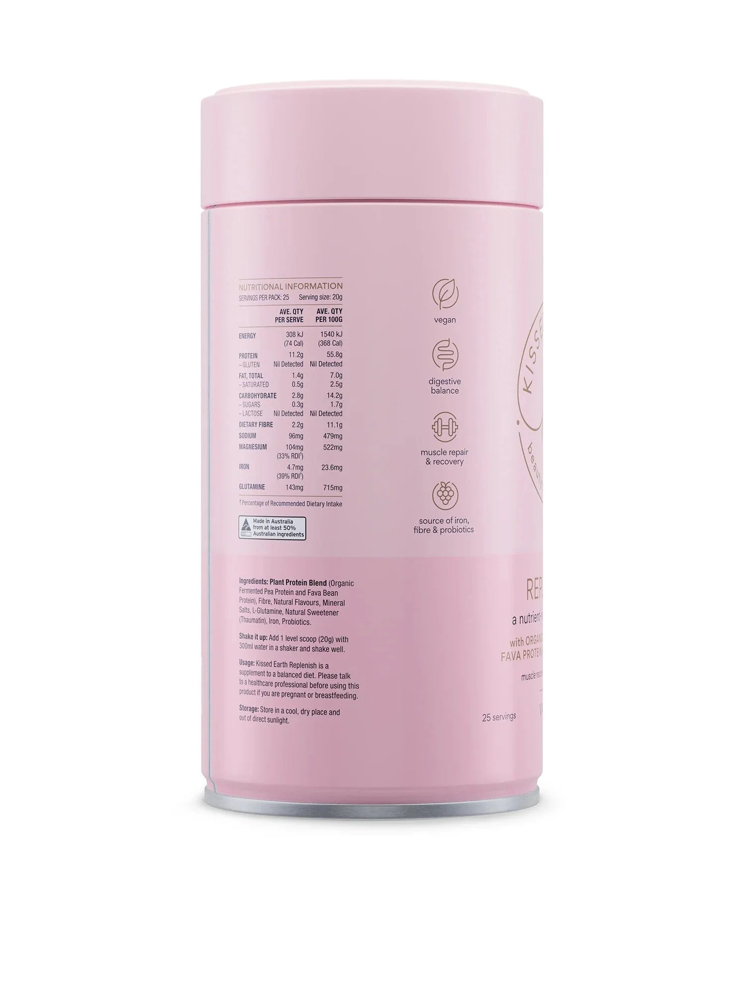 Replenish Vanilla Protein Powder - Image 6