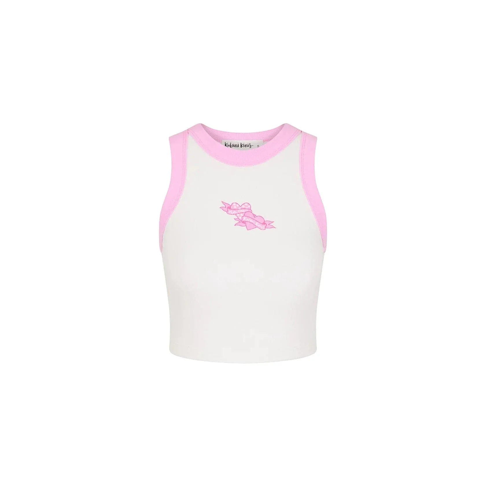 Kulani Kinis Mon Cherie Bind Crop Tank Top - Image 7