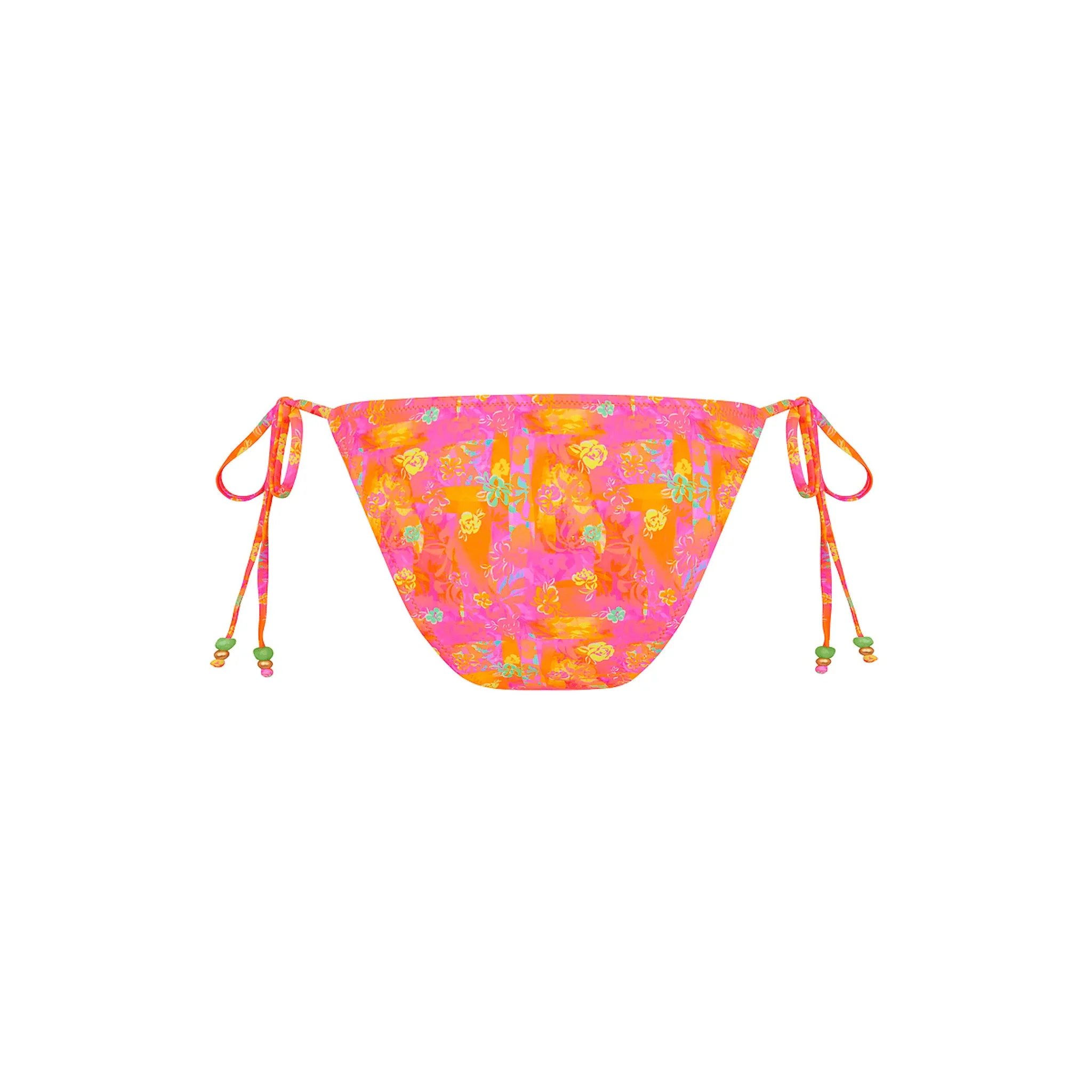 Kulani Kinis Full Coverage Tie Bikini Bottom - Sunrise Kiss - Image 3