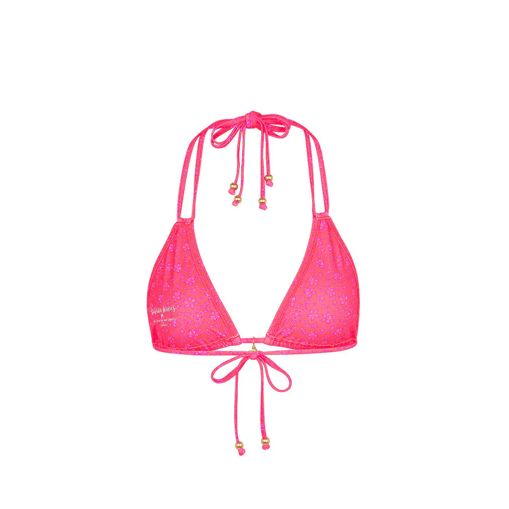 Kulani Kinis Halter Bralette Bikini Top - Kiss Me - Image 5