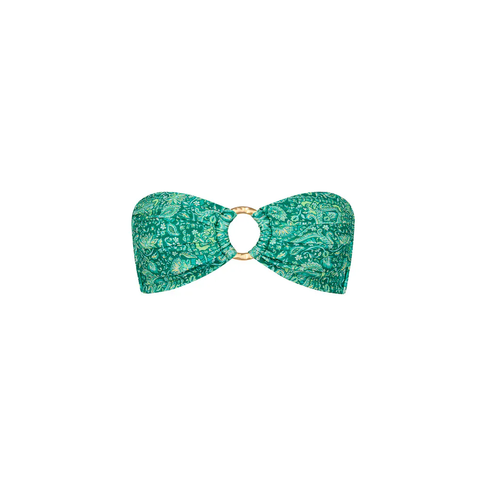 Kulani Kinis Emerald Aura Strapless Bandeau Bikini Top - Image 3