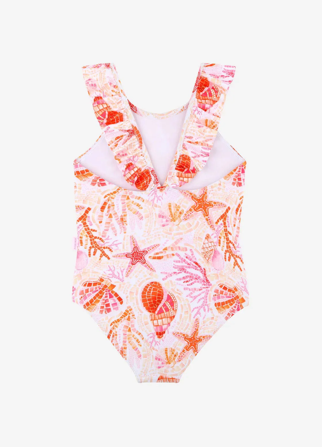 Girls La Mer Frill One Piece - La Mer - Image 3