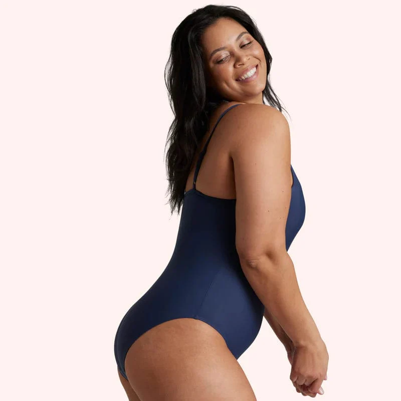 Love Luna Ladies Period Swim One Piece - Black - Image 3