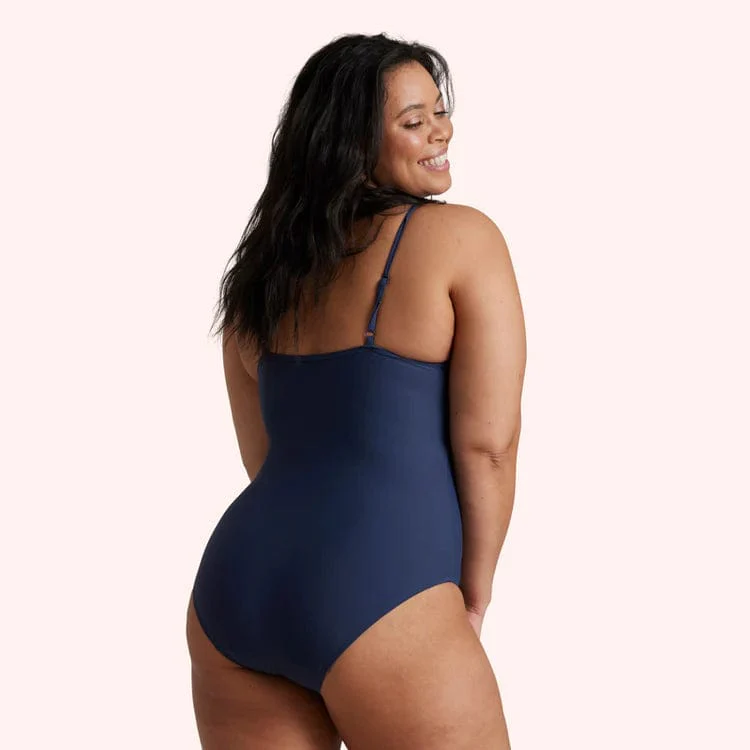 Love Luna Ladies Period Swim One Piece - Black - Image 4