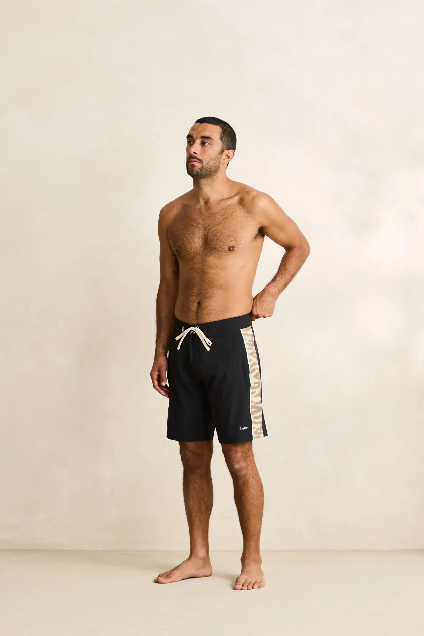 Rhythm Leo Camo Trunk - Black - Image 8