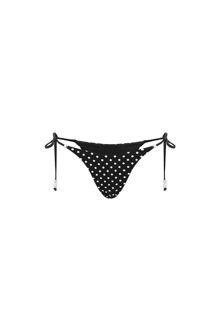 Runaway The Label Lia Bottom - Black Polka - Image 3
