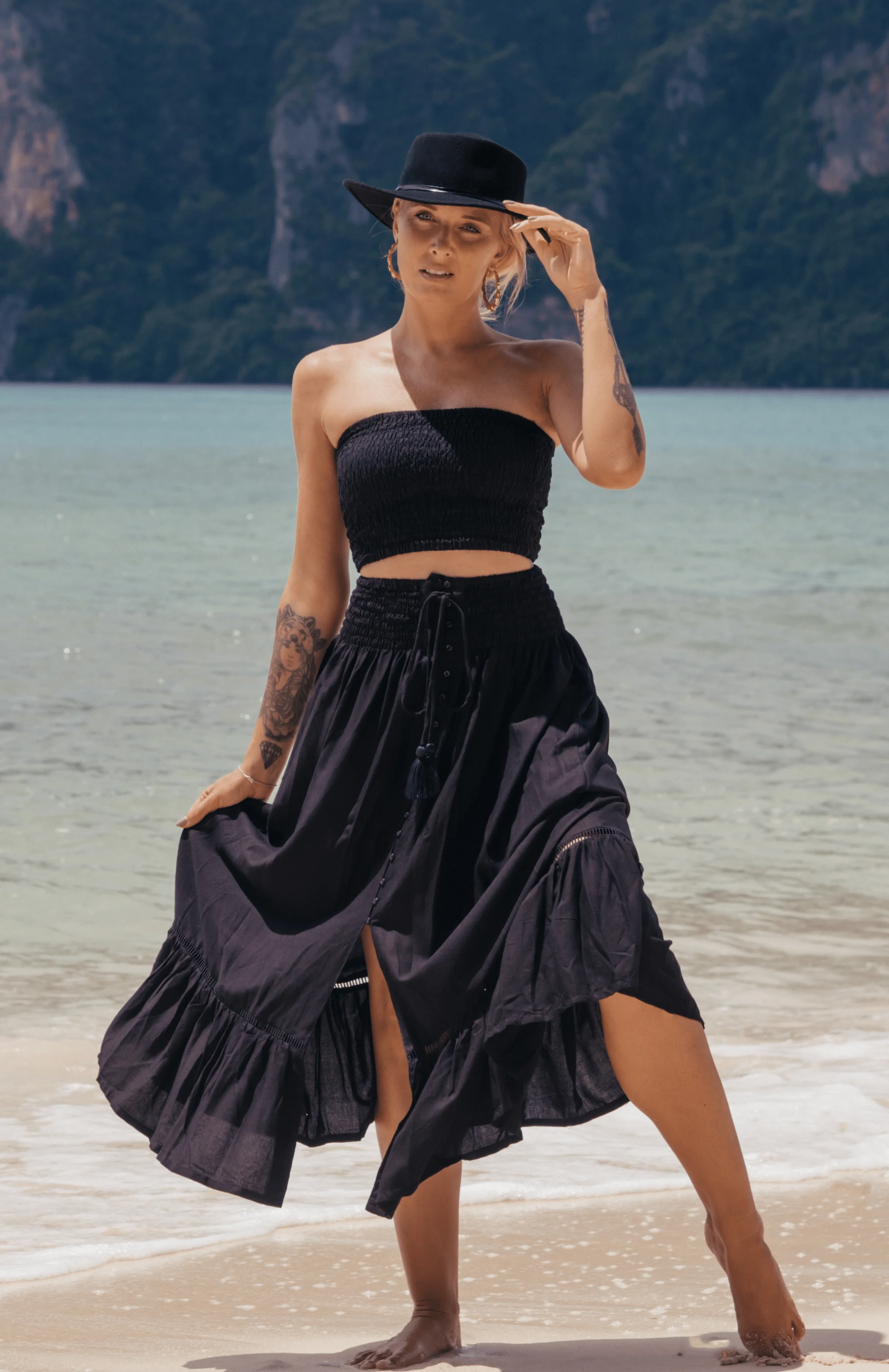 Wayfarer Skirt - Black - Image 3