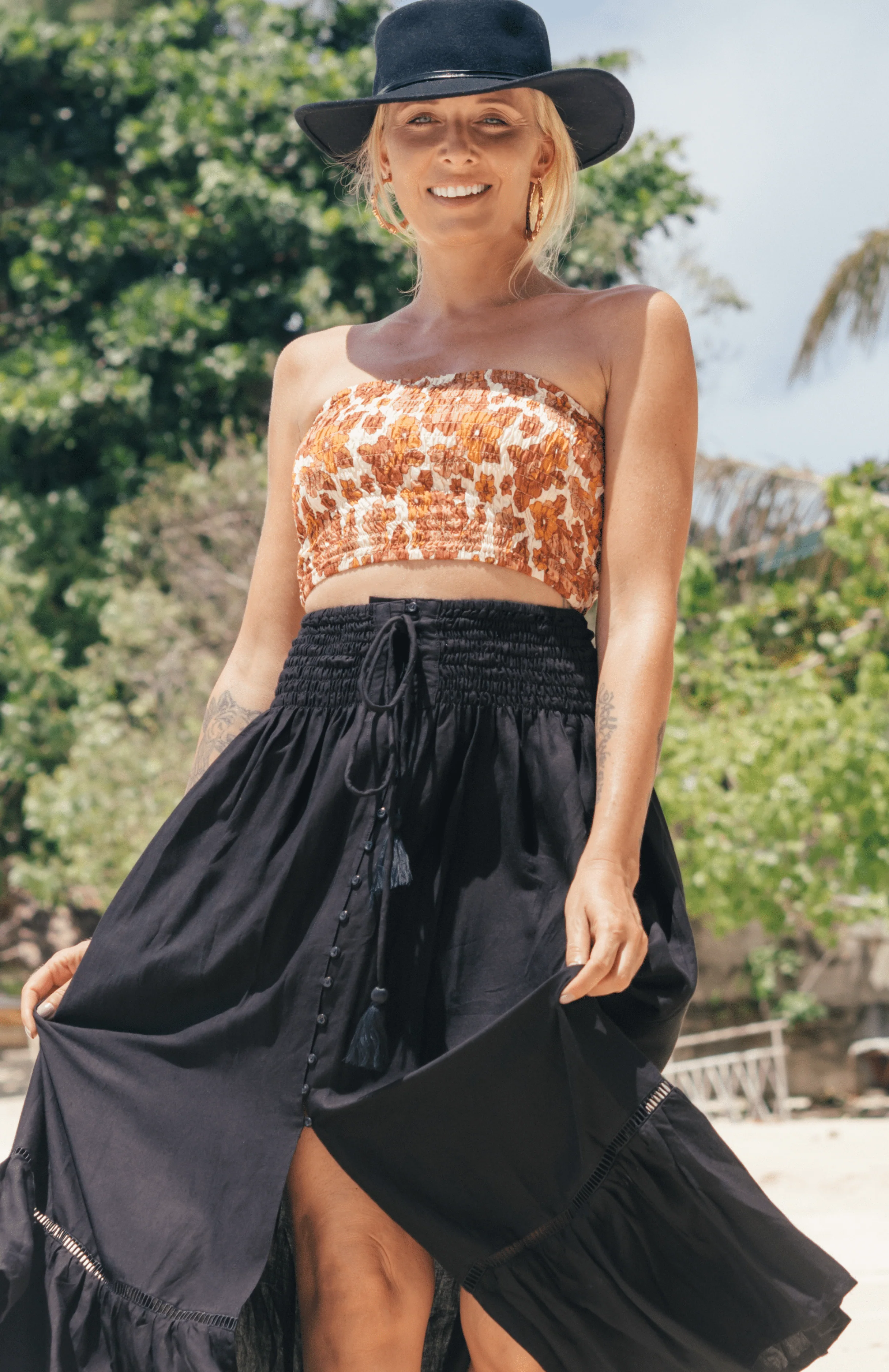 Wayfarer Skirt - Black - Image 4