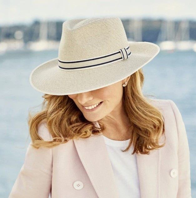 Malibu Flexibraid Fedora - Mixed Camel