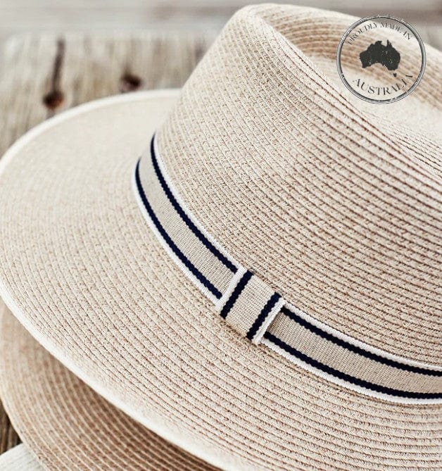Malibu Flexibraid Fedora - Mixed Camel - Image 3