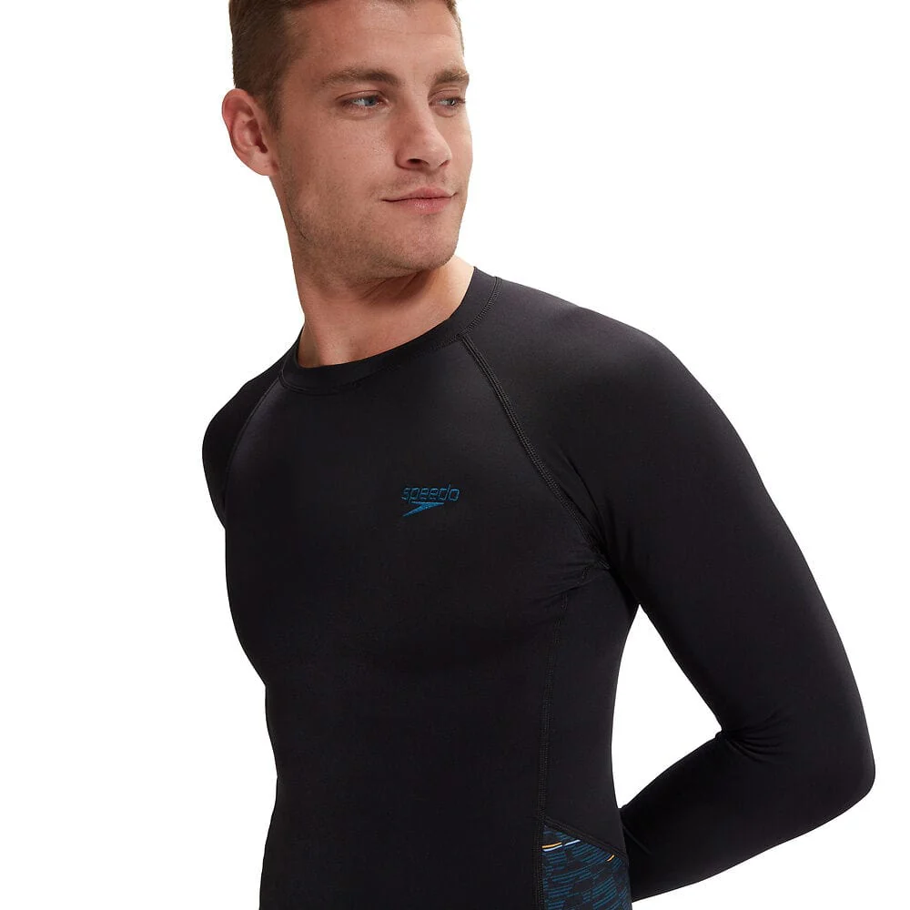 Speedo Mens Eco End+ Splice Rash Top - Image 2