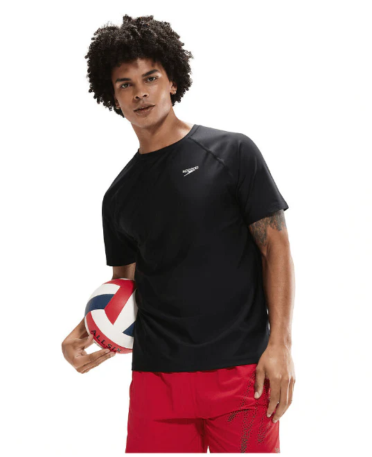 Speedo Mens Essential Short Sleeve Swim Tee
