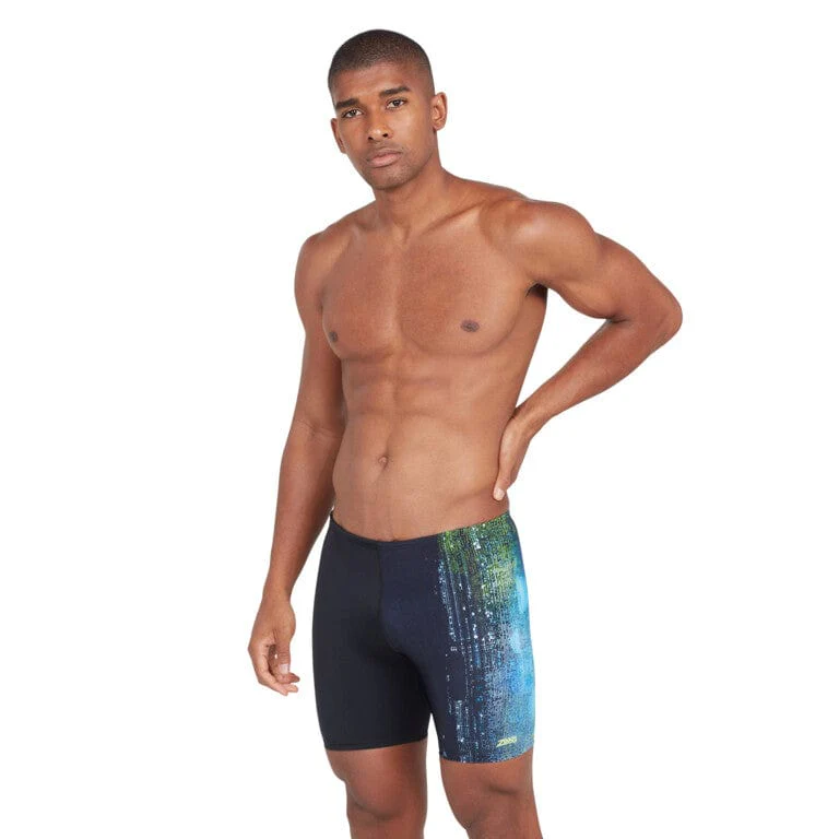 Zoggs Mens Grit Mid Jammer - Image 2