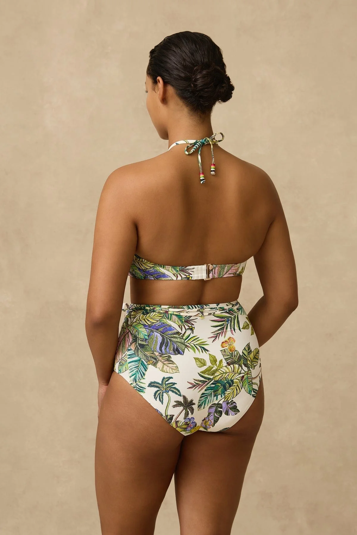 Monte & Lou Catalina High Waist Belted Retro Pant - Image 2
