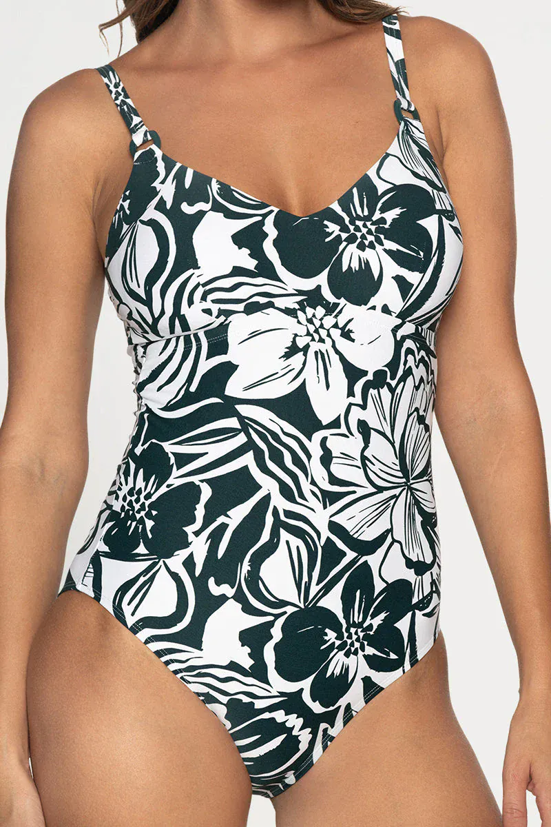 Nip Tuck Nostaligic Summer Teresa One Piece - Green - Image 4