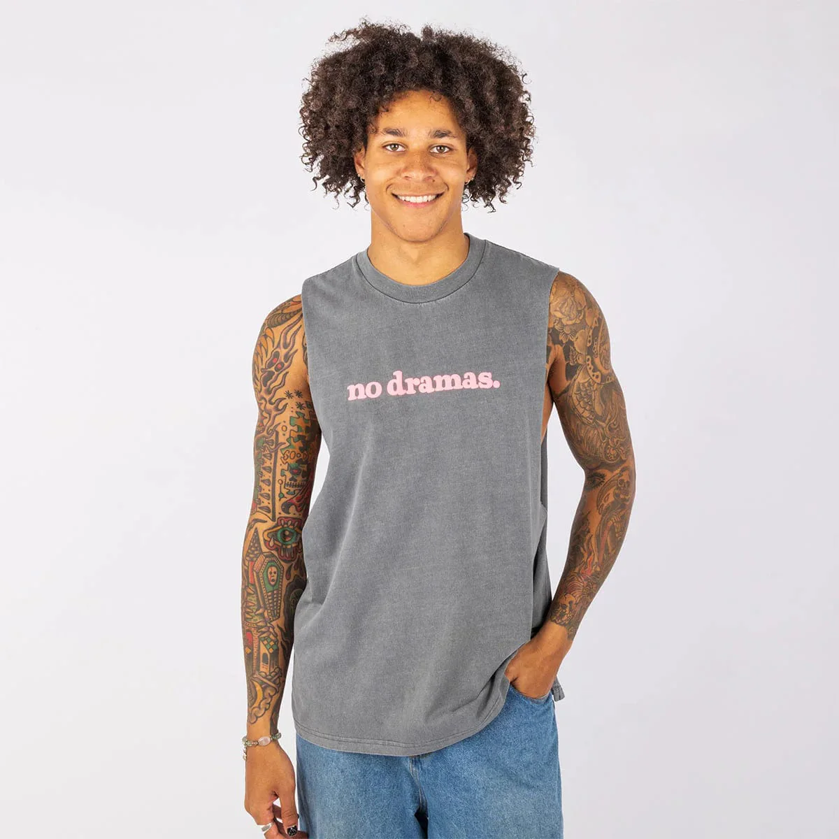 No Dramas Muscle Tank - Image 4