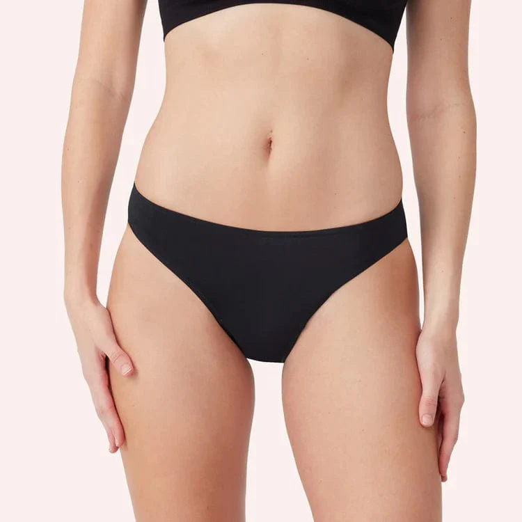 Love Luna Period Swim Bikini Brief - Black