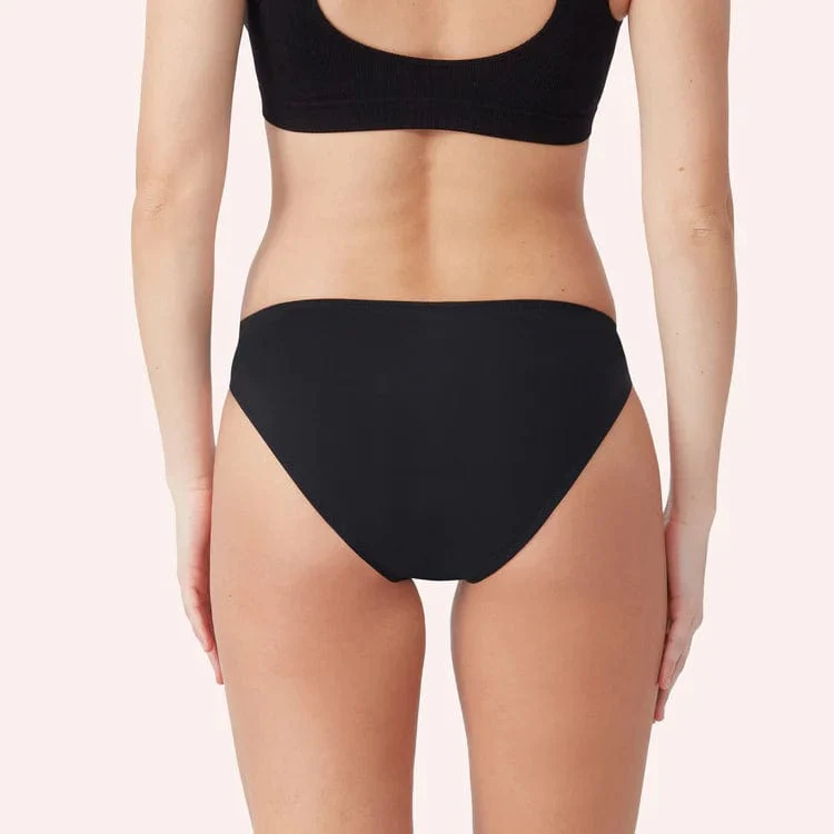 Love Luna Period Swim Bikini Brief - Black - Image 3