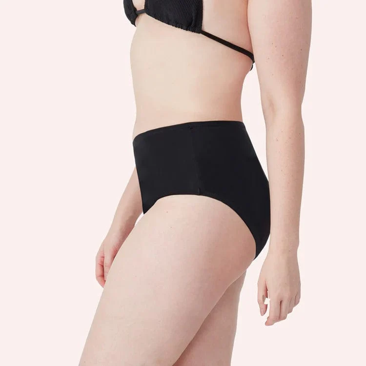 Love Luna Period Swim Full Brief - Black - Image 2