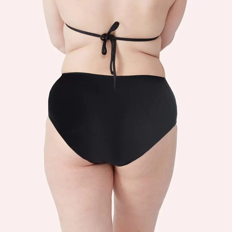 Love Luna Period Swim Full Brief - Black - Image 3
