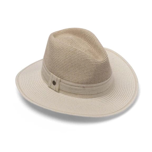 Canopy Bay Peta Fedora - Mix Camel/Ivory - Image 4