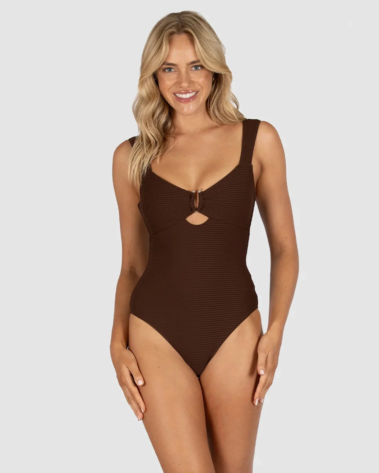 Baku Positano Retro One Piece Swimsuit