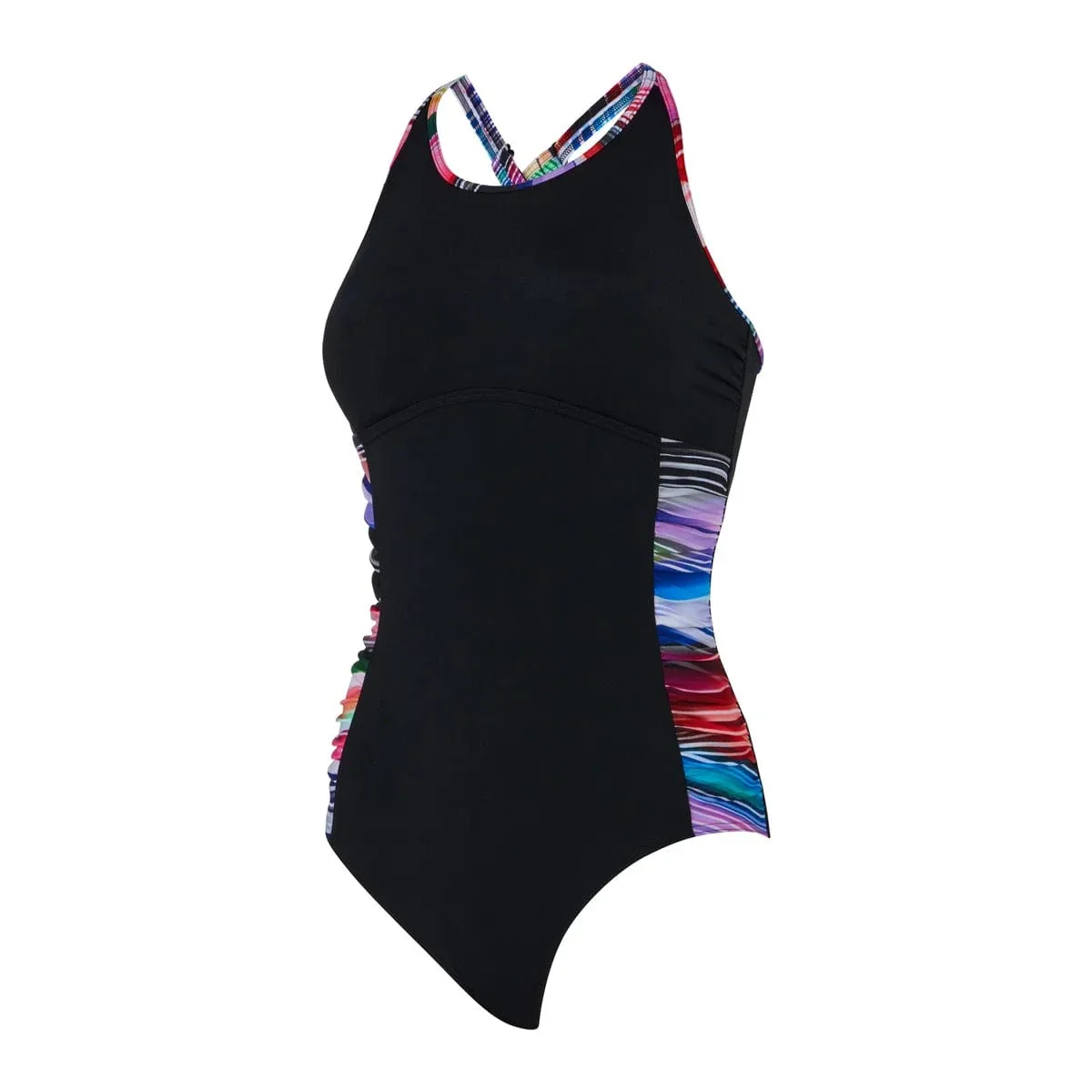 Zoggs Prism Geo Multiway 1 Piece Swimsuit - Image 5