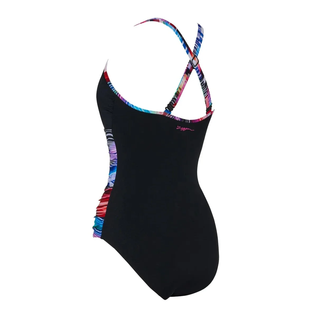 Zoggs Prism Geo Multiway 1 Piece Swimsuit - Image 6
