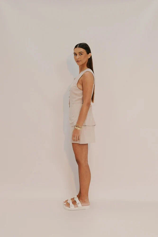 Puffin Vest - Sand - Image 5