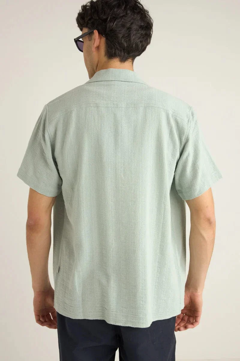 Rhythm Daytona SS Shirt- Teal - Image 2