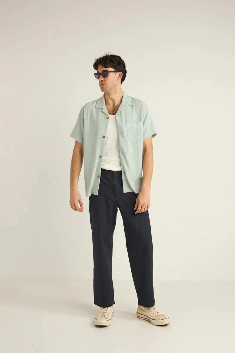 Rhythm Daytona SS Shirt- Teal - Image 3