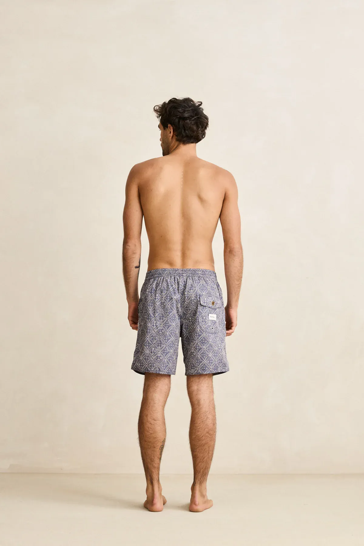 Rhythm Heritage Java Beach Short - Navy - Image 2