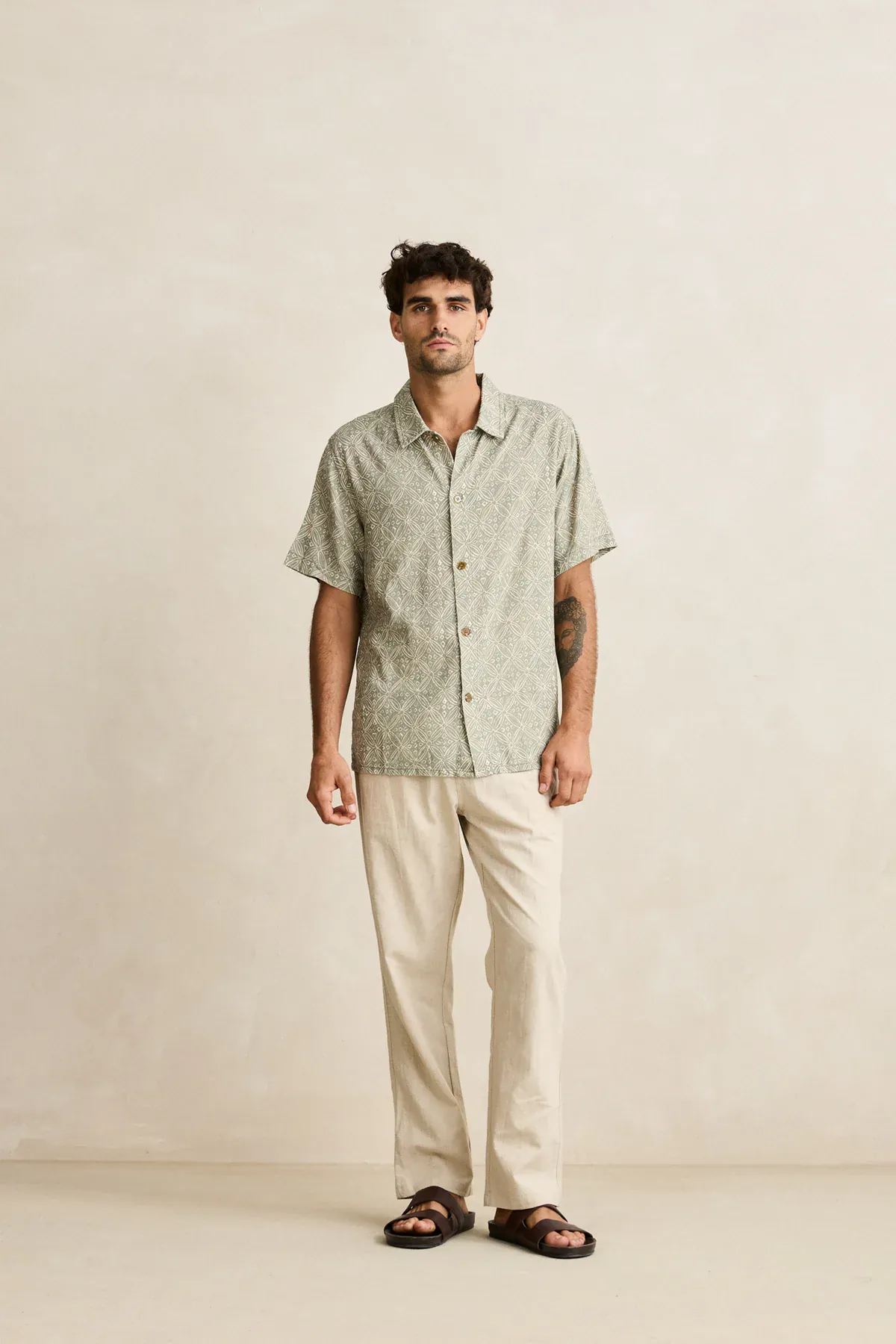 Rhythm Java SS Shirt - Olive