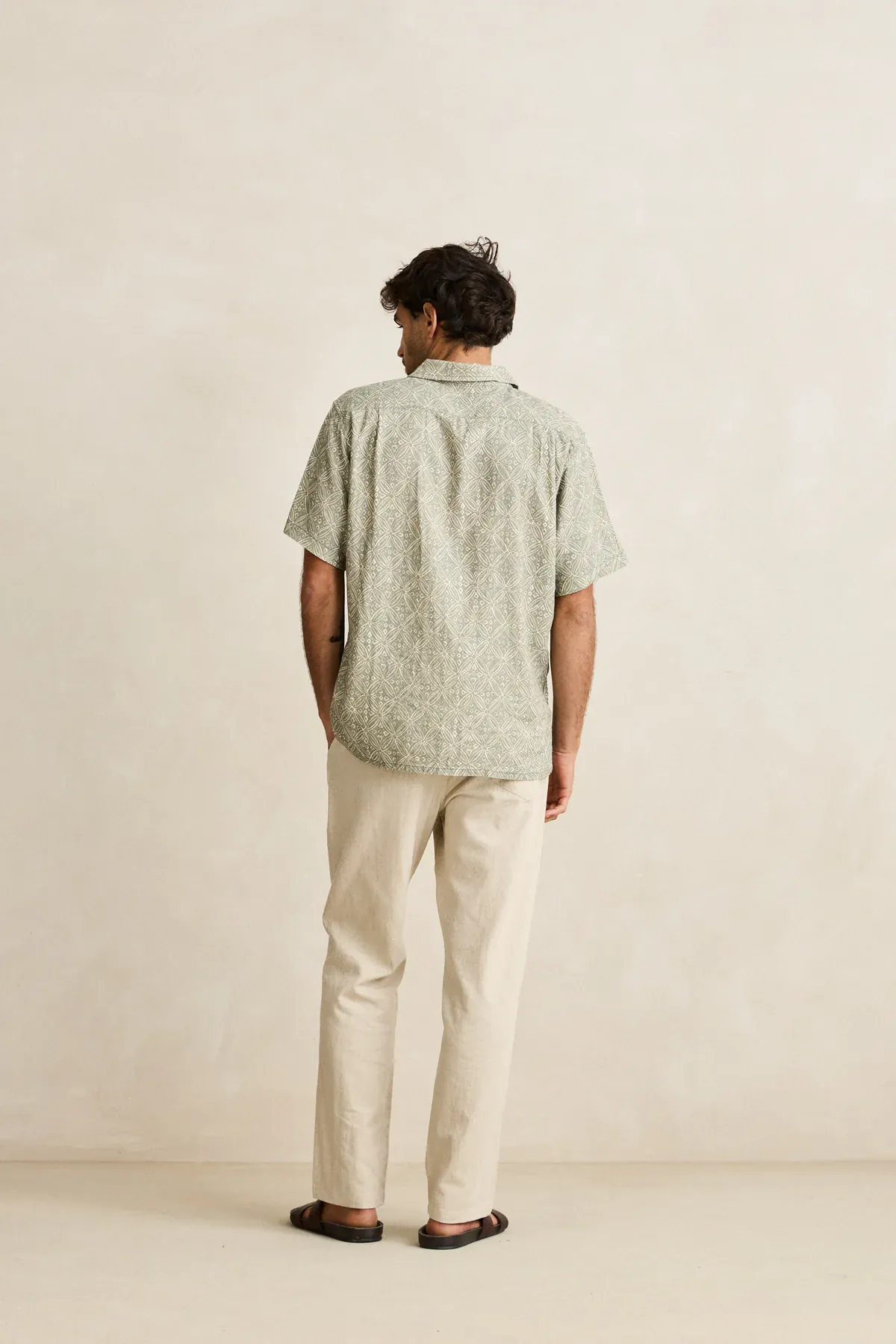 Rhythm Java SS Shirt - Olive - Image 2